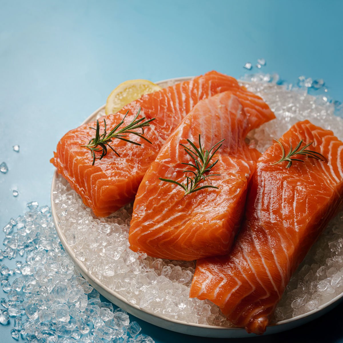 About Us fresh salmon
